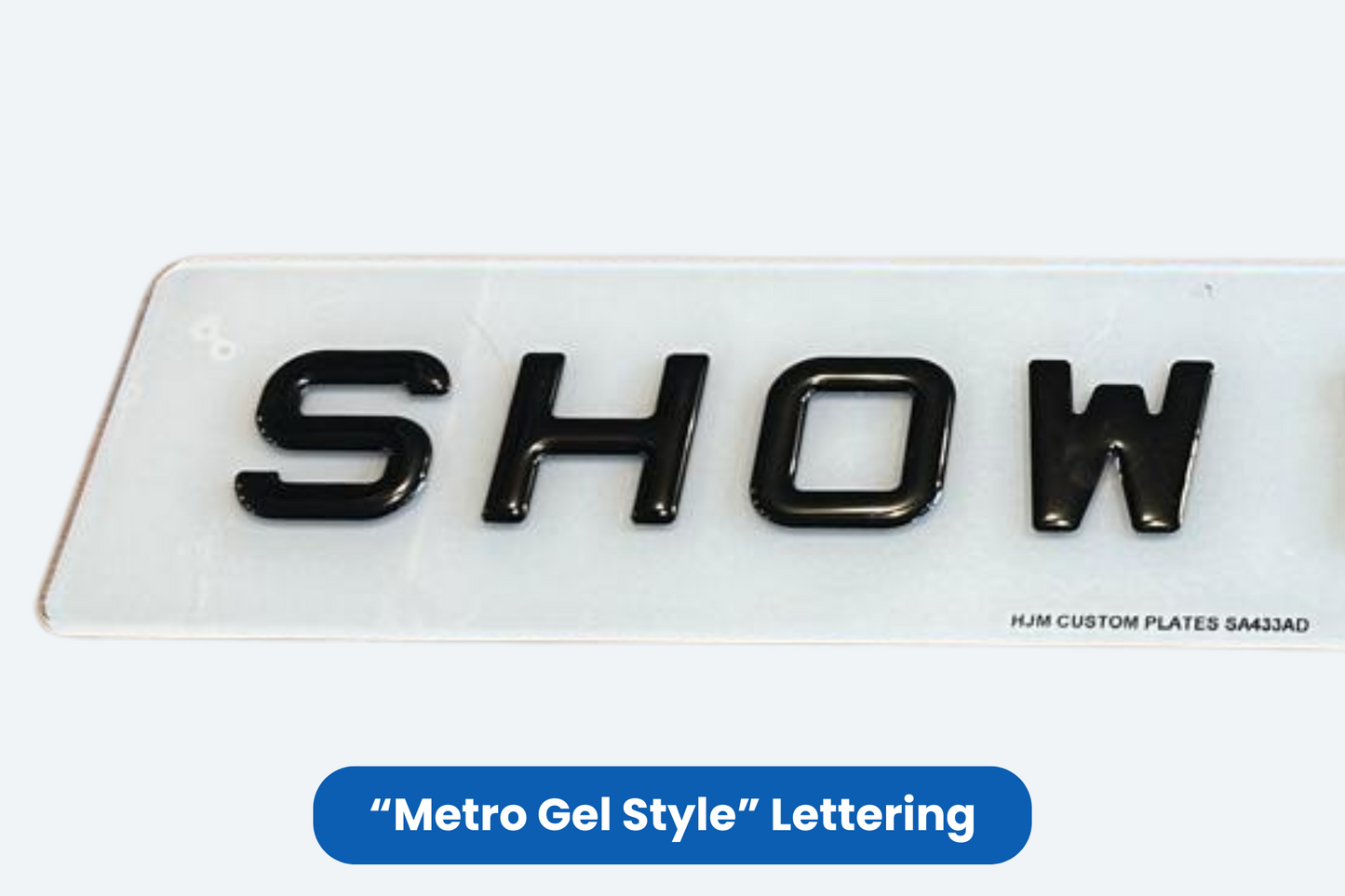 Build Custom Show Plates UK