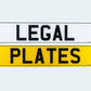 Custom Legal Number Plates