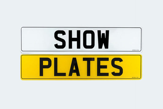 Custom Show Plates UK