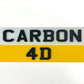 4D carbon fiber number plates