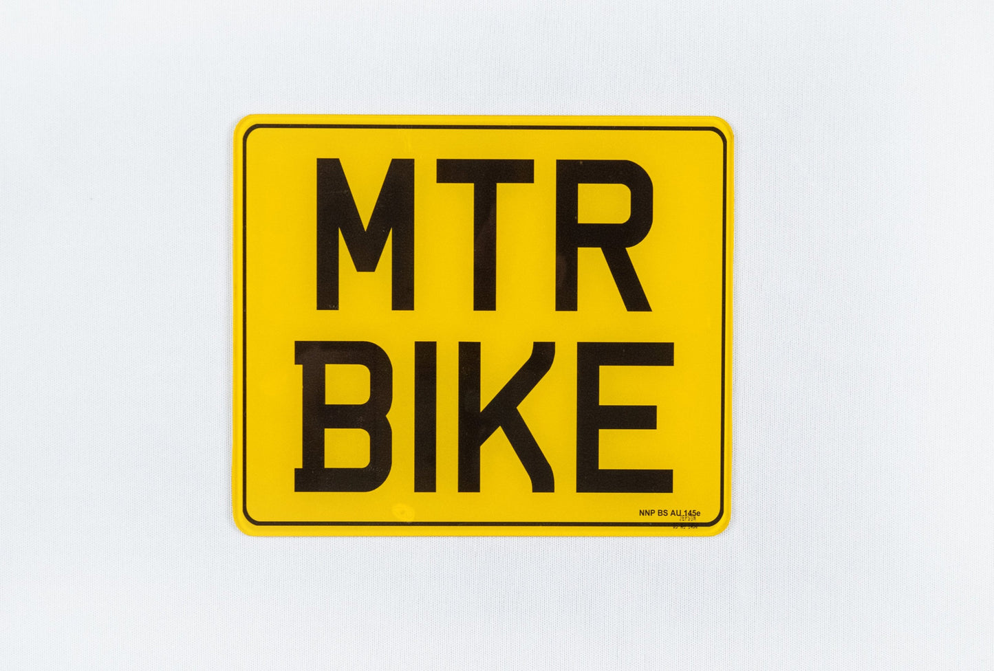 Standard Legal Motor Bike Plates UK