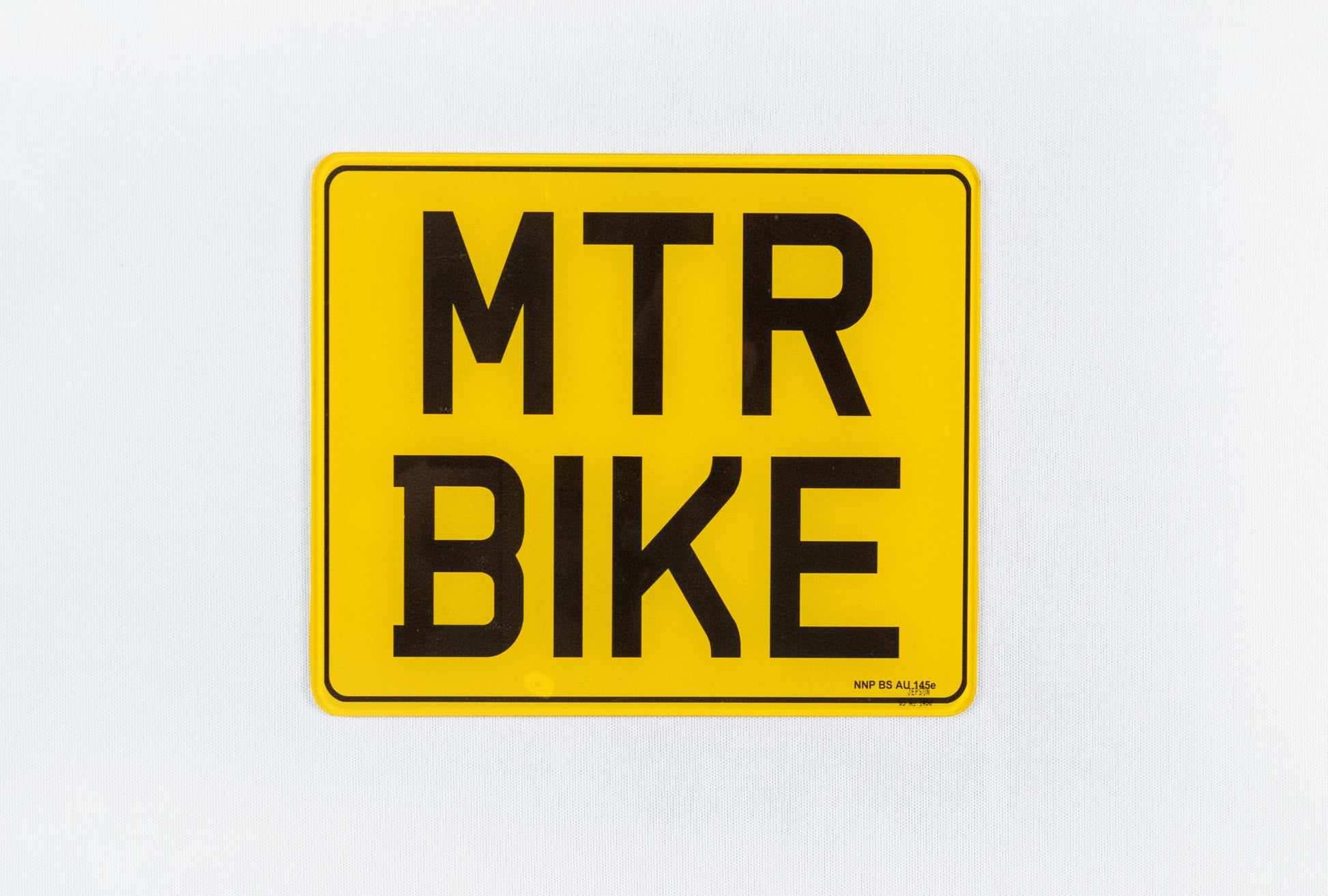 Standard Legal Motor Bike Plates UK