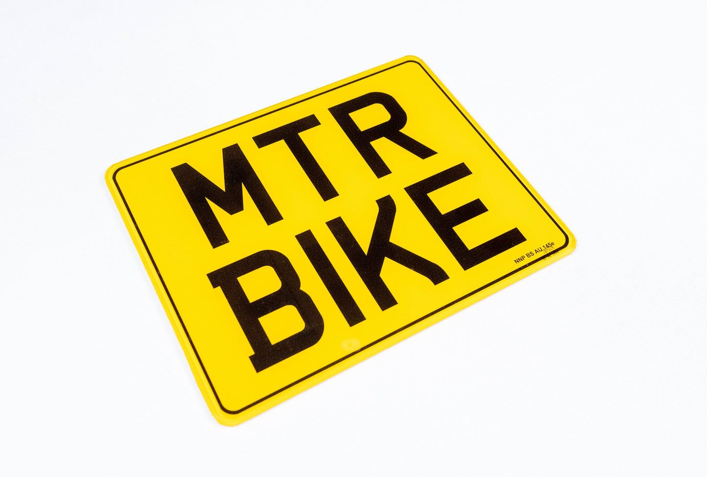 Standard Legal Motor Bike Plates UK